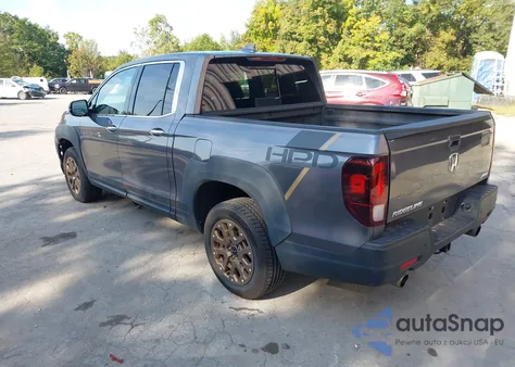 2021 Honda Ridgeline Rtl-E из США, поврежденный, VIN 5FPYK3F73MB024472